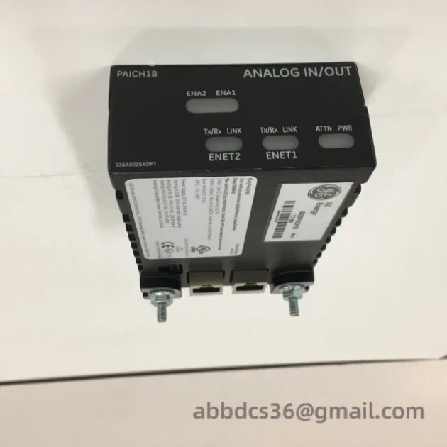 GE IS220PAICH1B Analog Input/Output Module for Industrial Automation