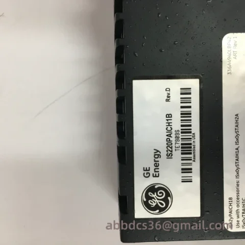 GE IS220PAICH1B Analog Input/Output Module for Industrial Automation