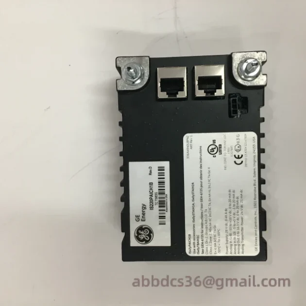 GE IS220PAICH1B Analog Input/Output Module for Industrial Automation