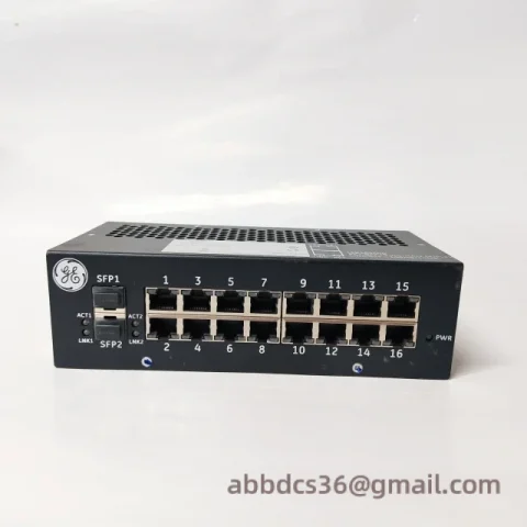 GE IS420ESWBH3A Industrial Ethernet Switch Module
