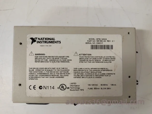 NI GPIB-140A/2 Industrial Control Module