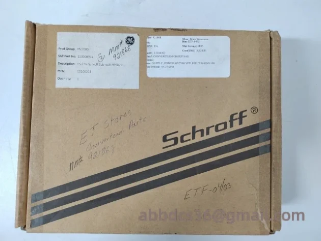 SCHROFF MPS022 13100-203 Industrial Control Module