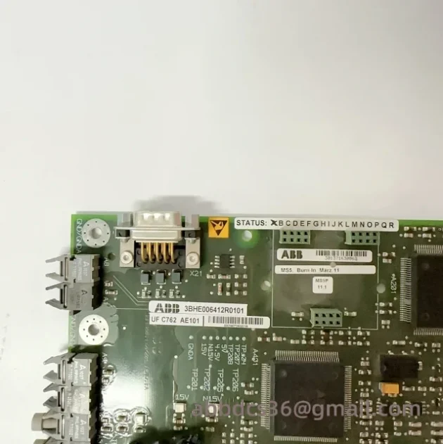 ABB UFC762AE101 3BHE006412R0101 Industrial Control Module