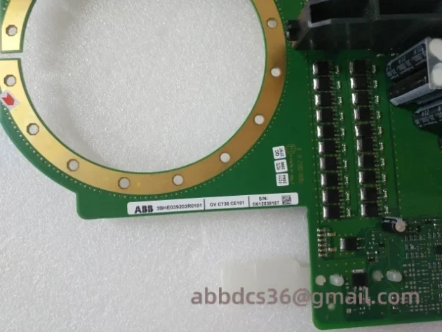 ABB 3BHE039203R0101 GVC736CE101 Controller Module