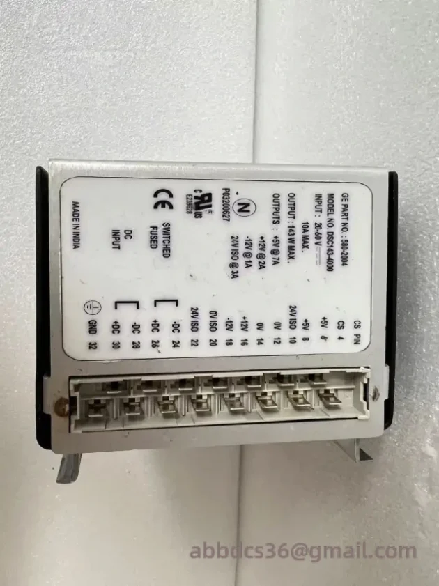 GE D20-PS LFDSC143-4000 Power Supply Module