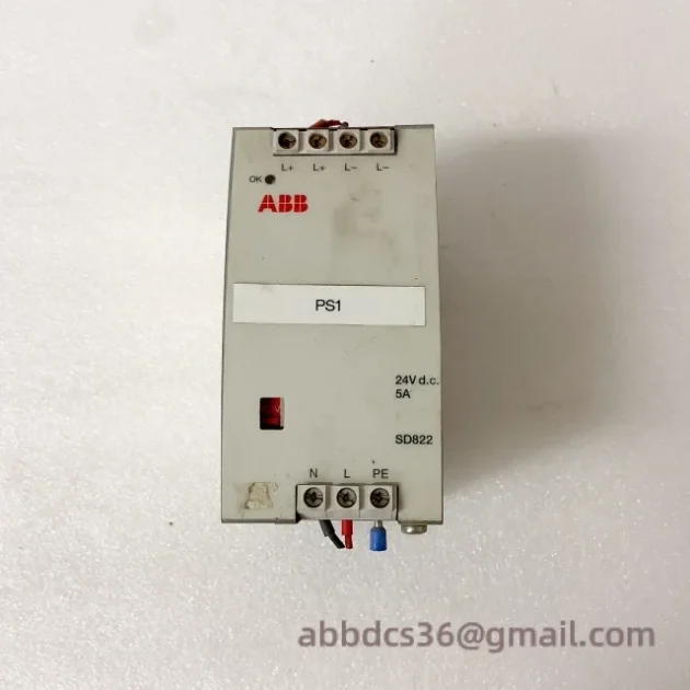 ABB SD822 - 3BSC610038R1; Industrial Control Module
