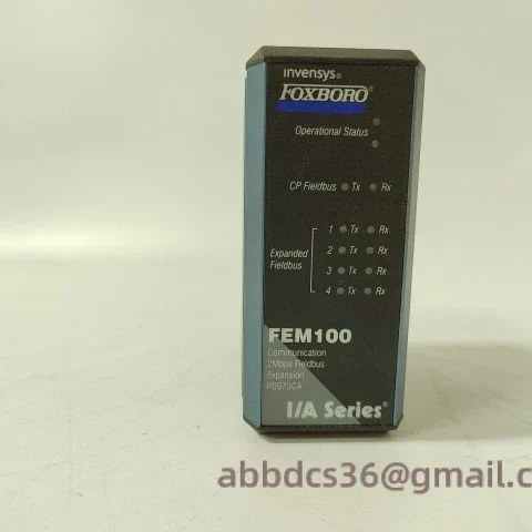 FOXBORO FEM100 P0973CA Industrial Control Module