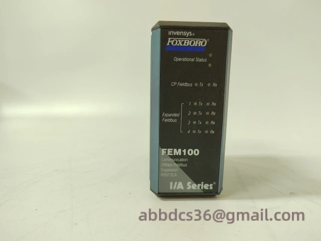 FOXBORO_FEM100_P0973CA_1.webp FOXBORO FEM100 P0973CA Industrial Control Module