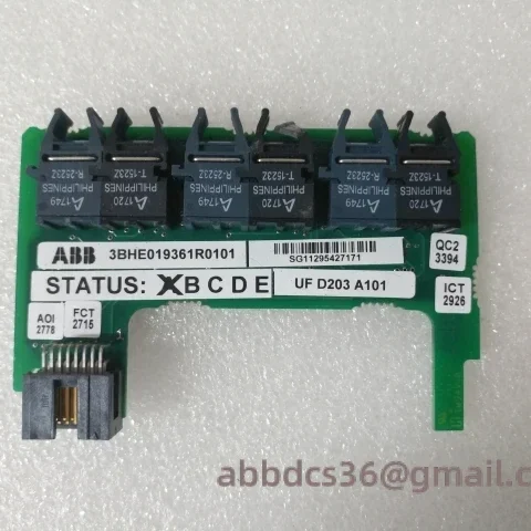 ABB UFD203A101 3BHE019361R0101 - High-Quality Industrial Control Module
