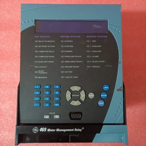 GE Multilin SR469-P5-HI-A1-E Motor Protection Relay