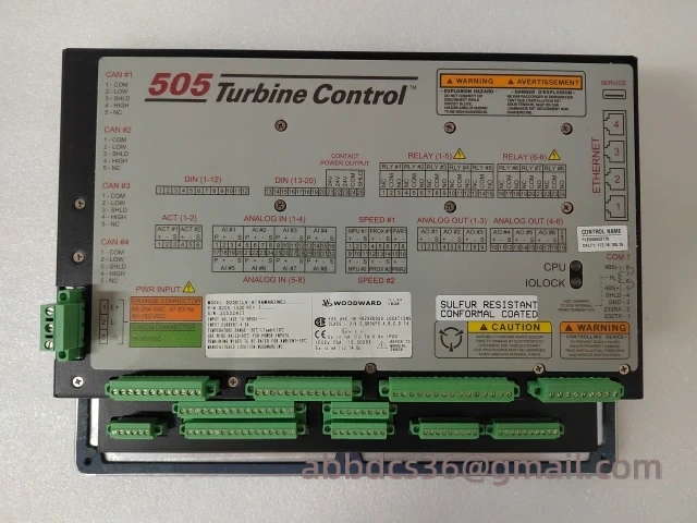 8200-1300_2.webp Woodward 8200-1300 Digital Governor Turbine Control Module