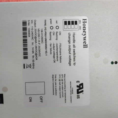 Honeywell FC-PSU-UNI2450U V1 Industrial Control Module